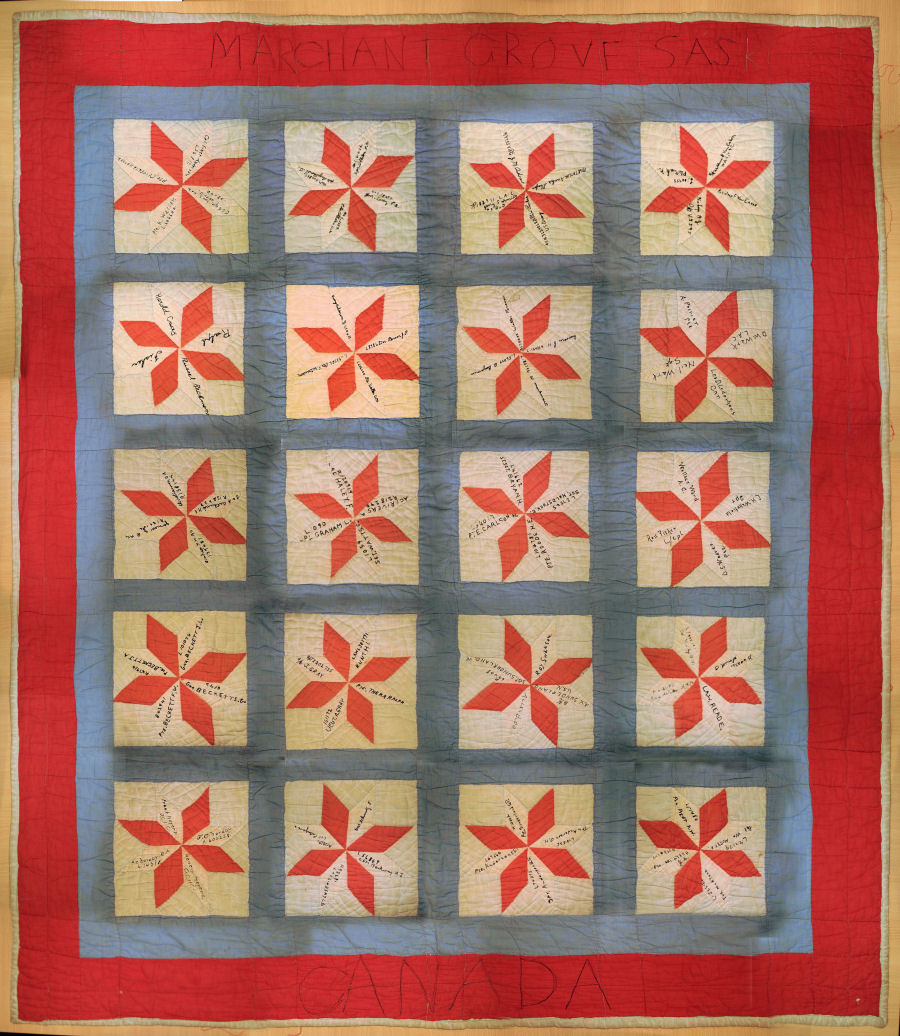 The Quilt -3rd Ave Methodist Church Sask Canada